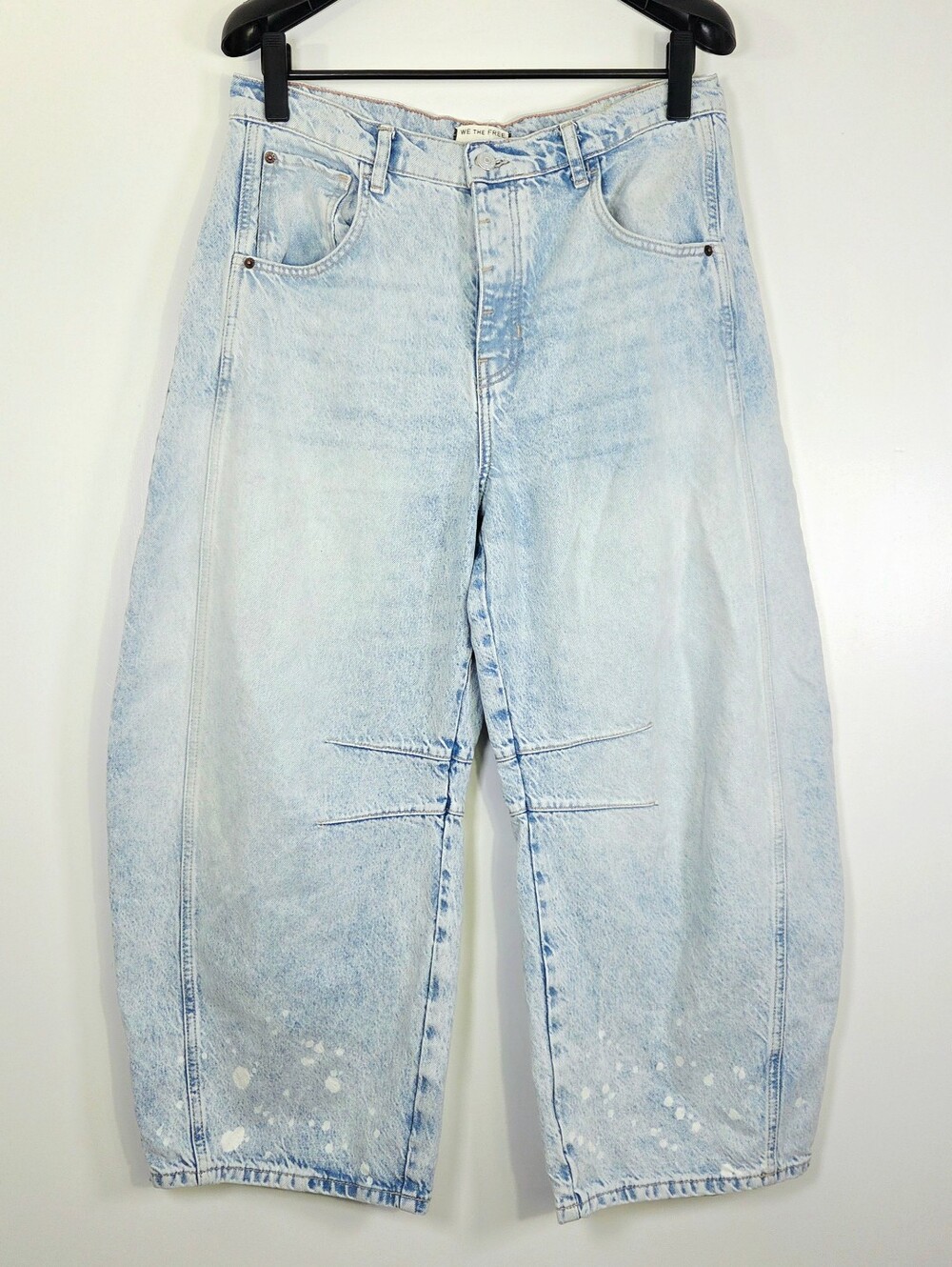 Light Wash Women's Relaxed Jeans - Unbranded